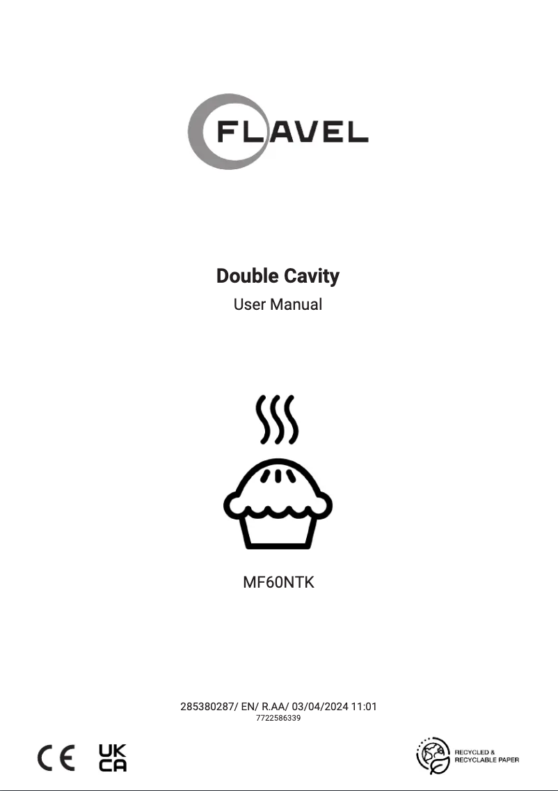 Page n°1 - Manuel utilisateur Flavel MF60NTK