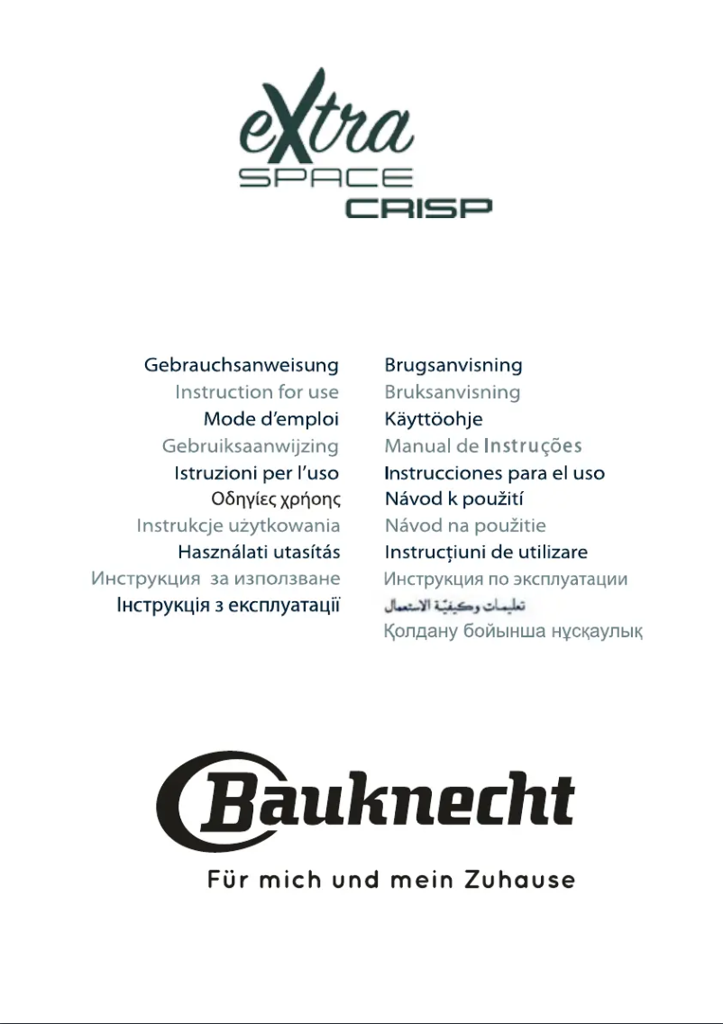 Page n°1 - Mode d'emploi Bauknecht MW 427 SL