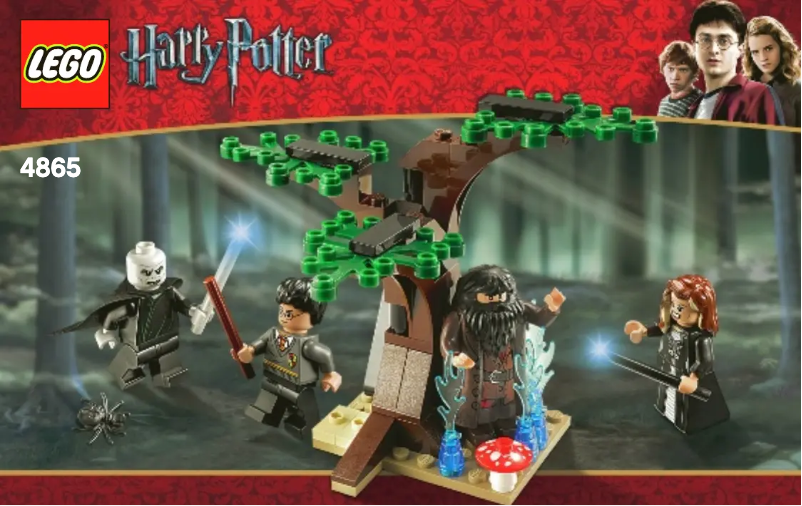 Page 1 de la notice Manuel utilisateur Lego Harry Potter 4865
