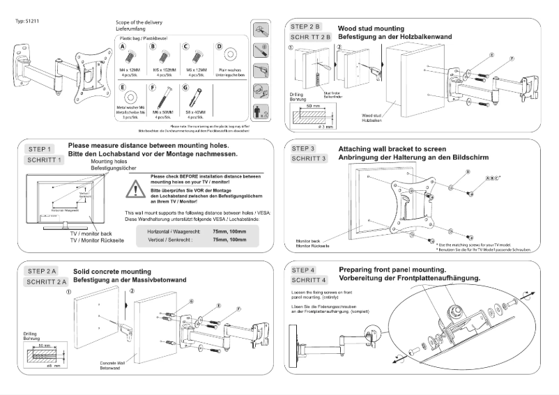Page 1 de la notice Manuel utilisateur Ricoo S1211