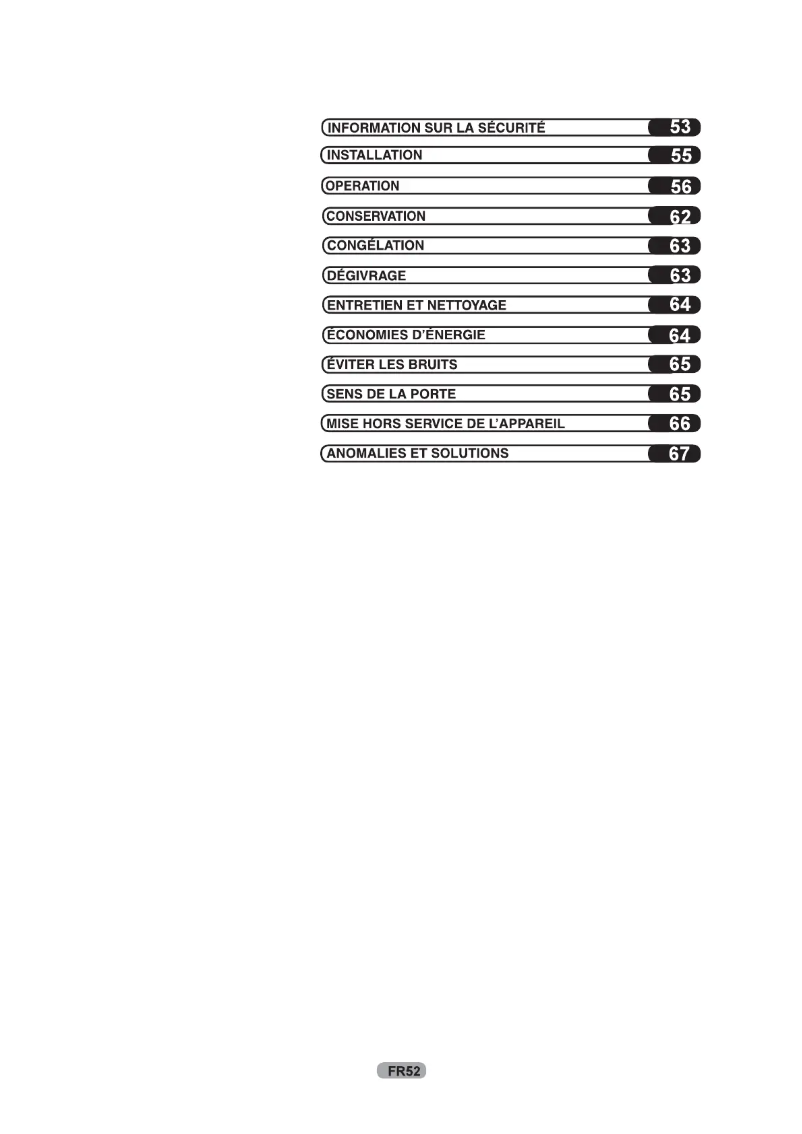 Page 1 de la notice Manuel utilisateur Candy CCBS 5154XN