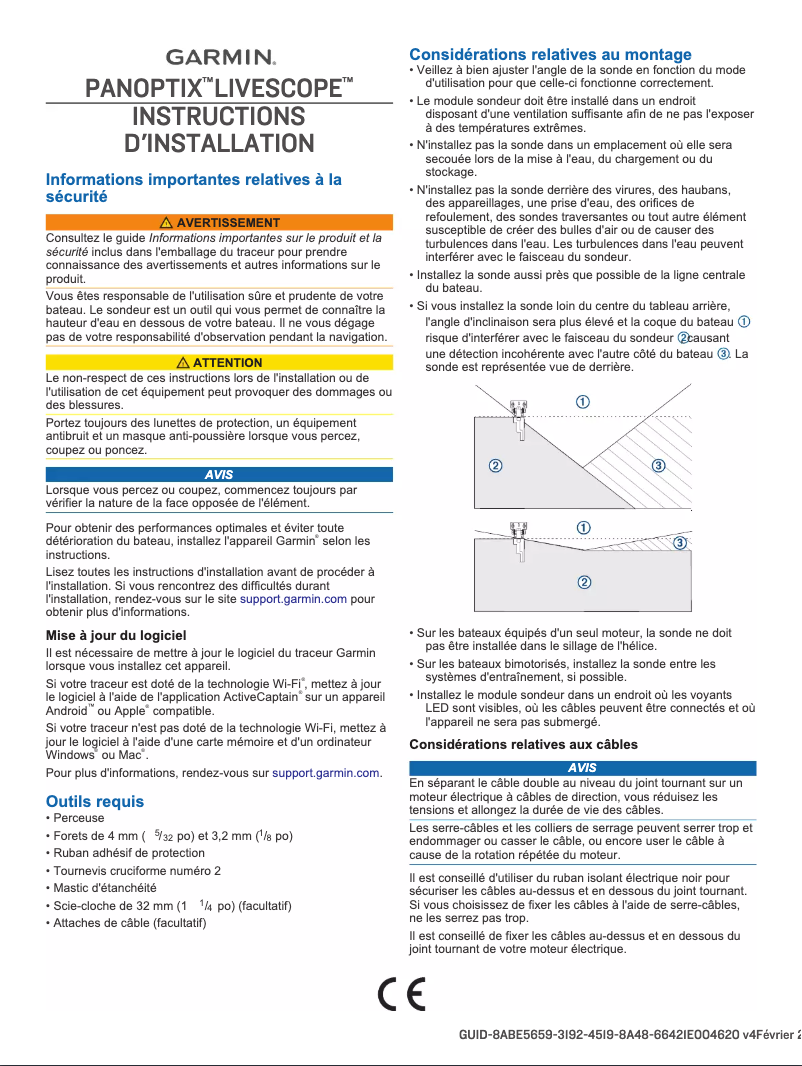 Page 1 de la notice Manuel utilisateur Garmin Panoptix LVS32