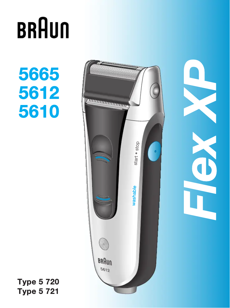 Image de la première page du manuel de l'appareil Flex XP 5610