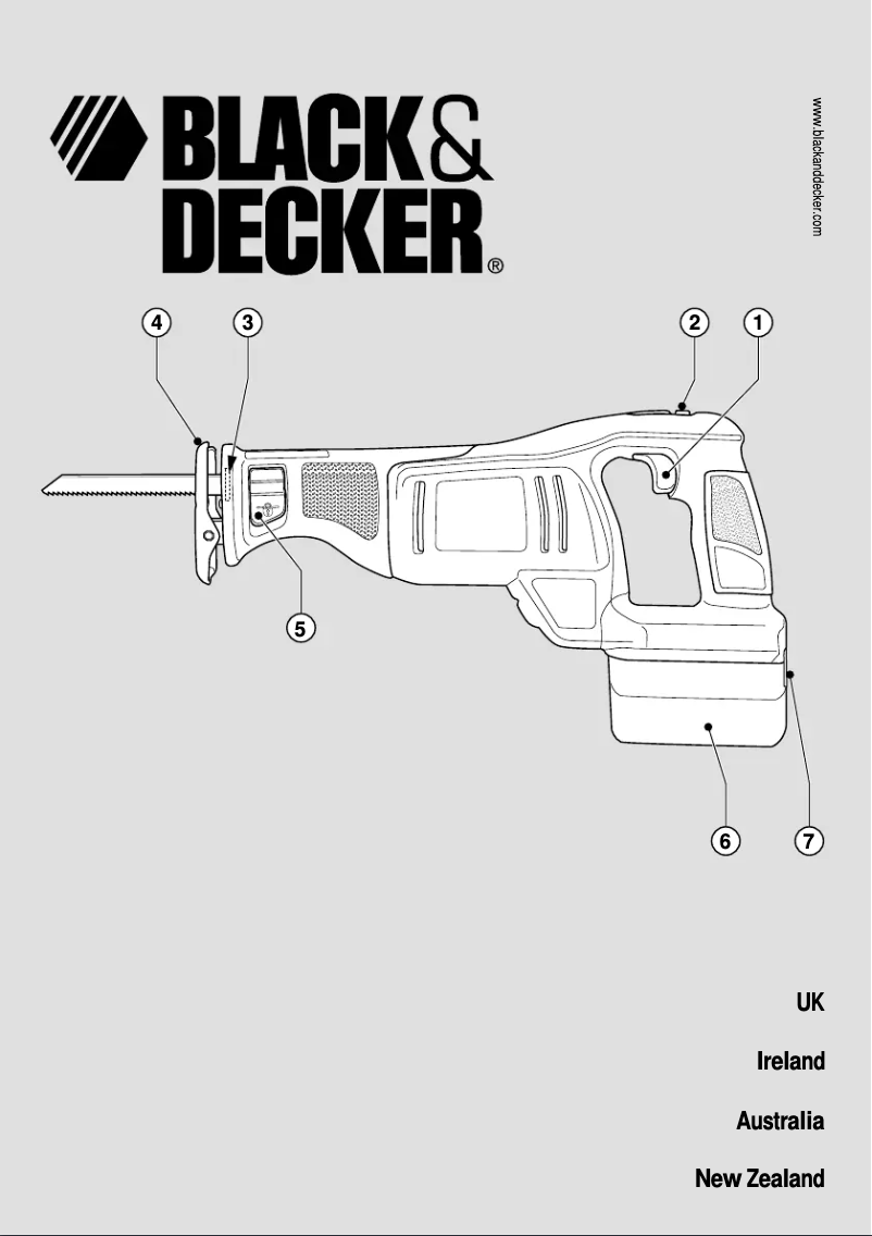 Page 1 de la notice Manuel utilisateur Black & Decker KS1880S