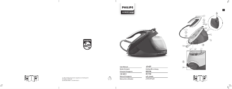 Page n°1 - Manuel utilisateur Philips PerfectCare Elite GC9615