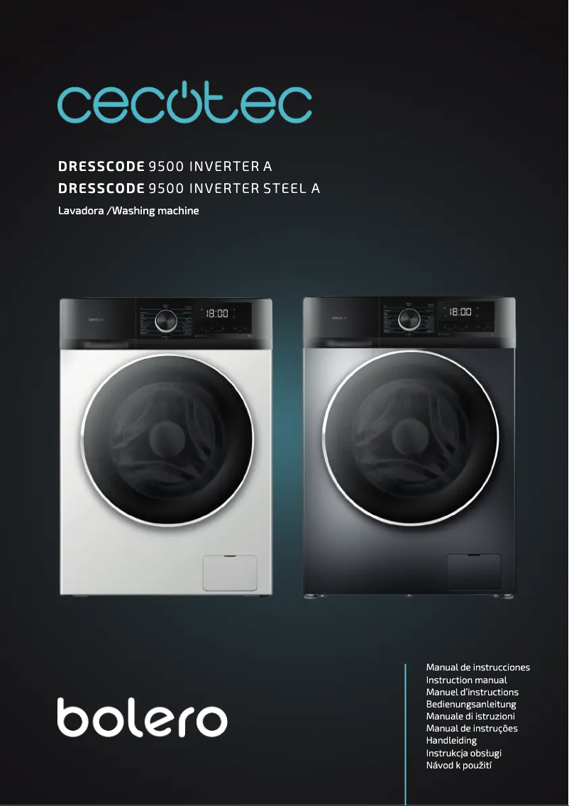 Image de la première page du manuel de l'appareil Bolero DressCode 9500 Inverter Steel A