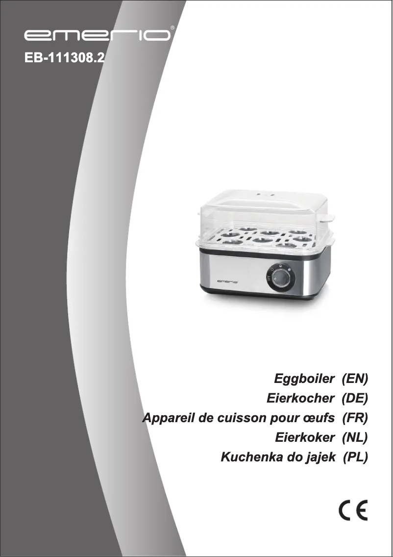 Page 1 de la notice Manuel utilisateur Emerio EB-111308.2