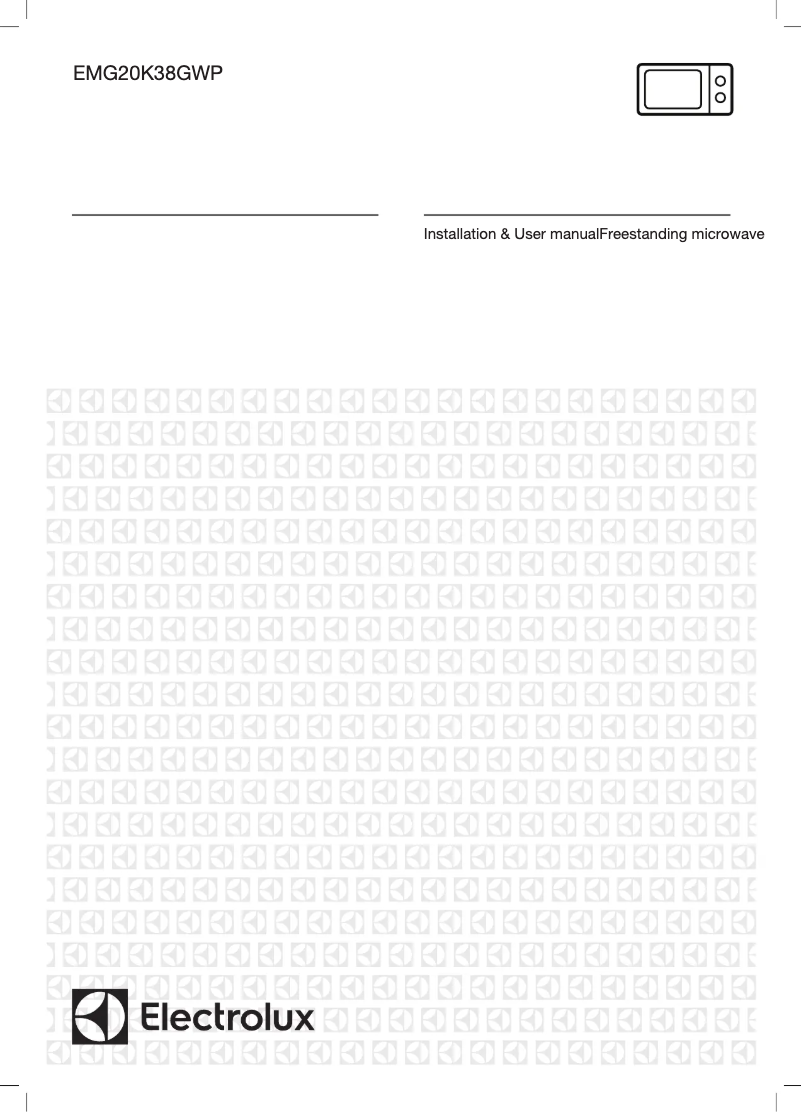 Image de la première page du manuel de l'appareil EMG20K38GWP