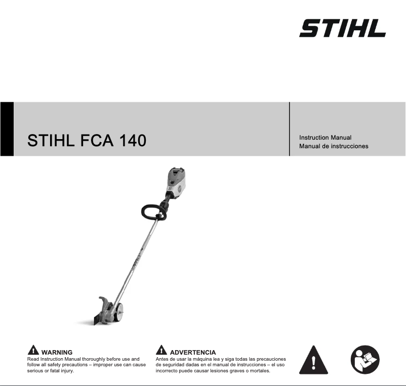 Page n°1 - Manuel utilisateur Stihl FCA 140