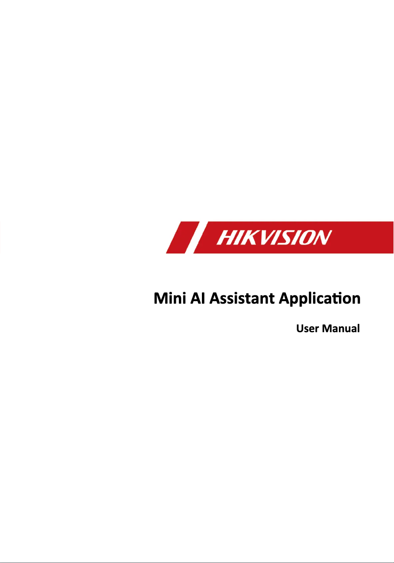 Página 1 del manual Manual de usuario Hikvision DS-MCC216/32G/WIFI