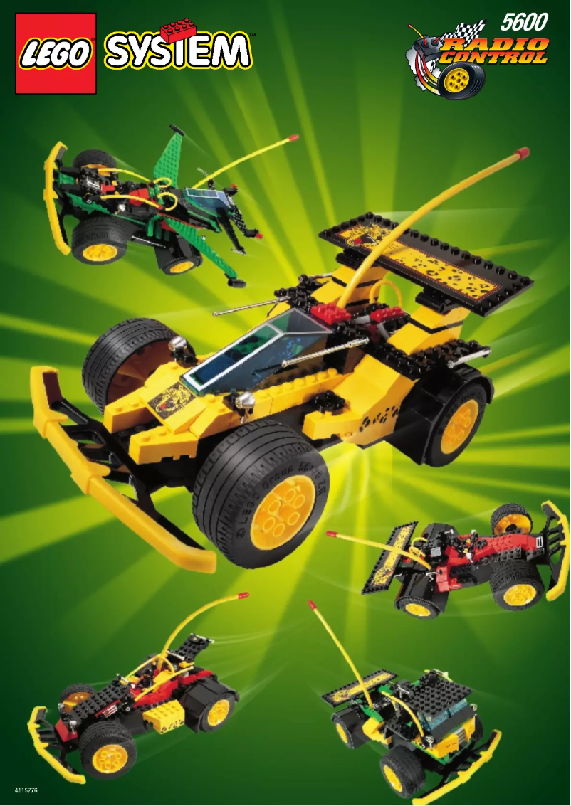 Page 1 de la notice Manuel utilisateur Lego System 5600