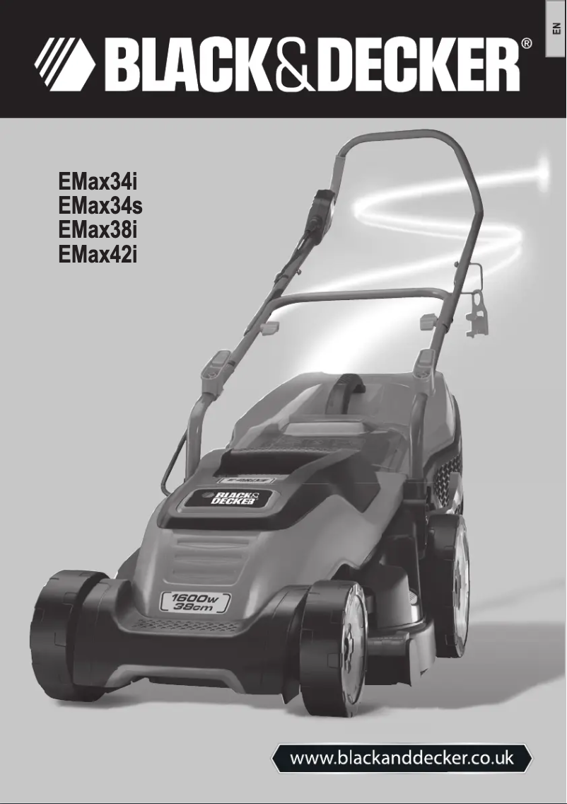 Image de la première page du manuel de l'appareil EMAX38i