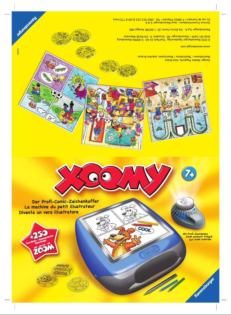 Page n°1 - Manuel utilisateur Ravensburger Xoomy