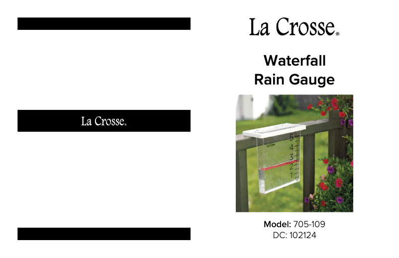 Page 1 de la notice Manuel utilisateur La Crosse Technology 705-109