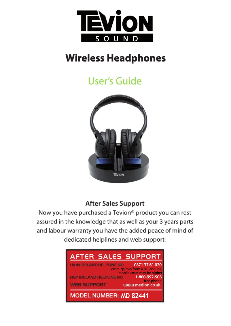 Page n°1 - Manuel utilisateur Medion LIFE E69019 (MD 82441)