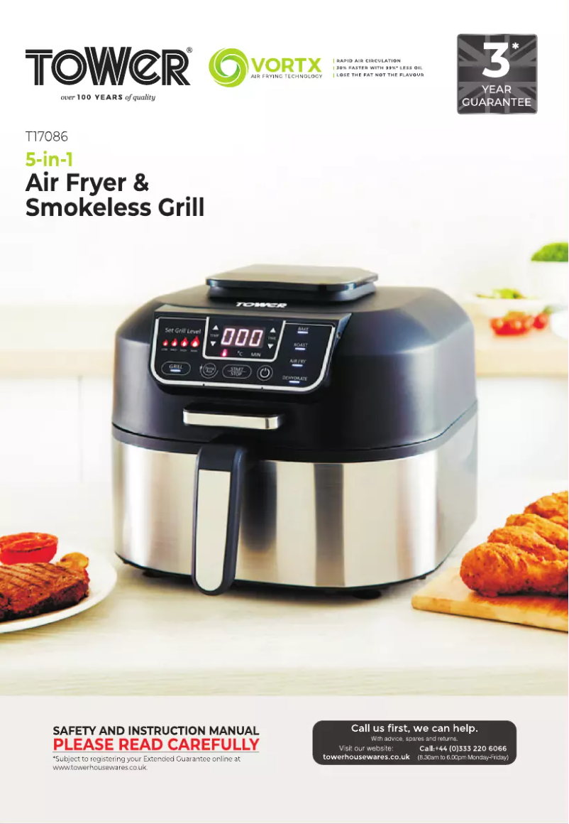 Imagen de la primera página del manual del dispositivo T17086