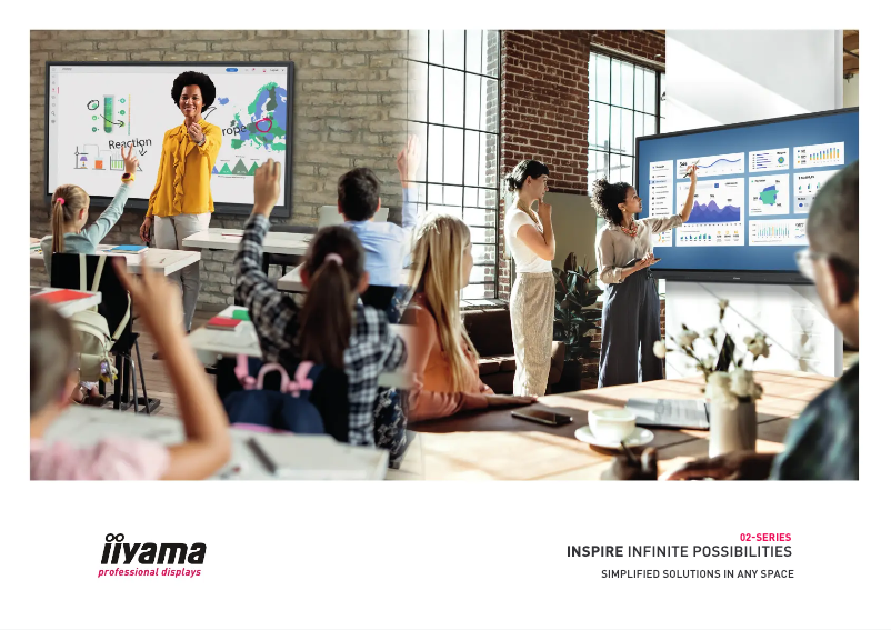 Página 1 del manual Folleto Iiyama ProLite TE6502MIS