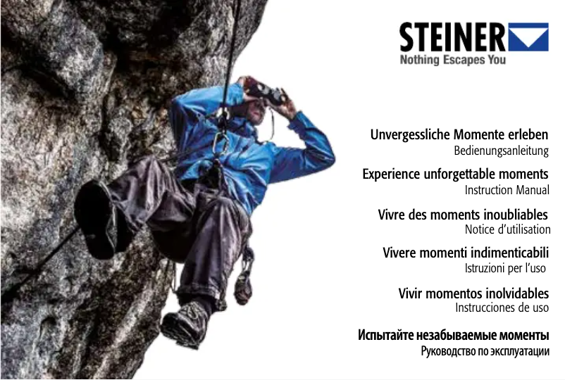 Page 1 de la notice Manuel utilisateur Steiner BluHorizons 8x22