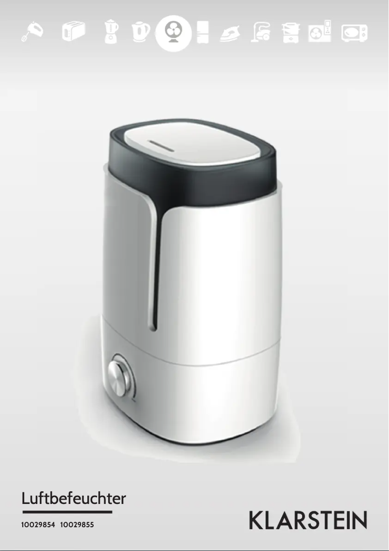 Page 1 de la notice Manuel utilisateur Klarstein 10029855