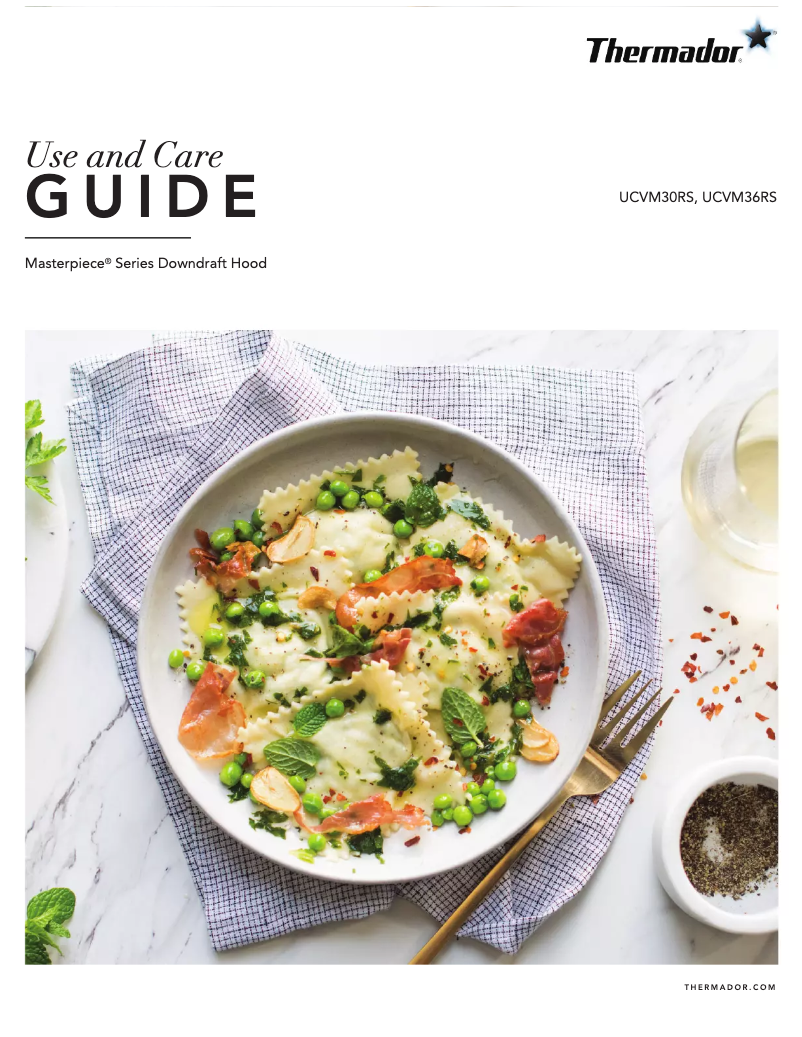 Image de la première page du manuel de l'appareil UCVM30RS