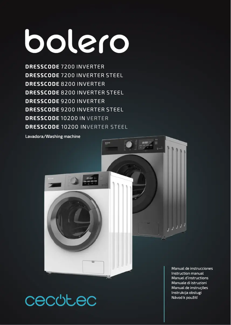 Page n°1 - Manuel utilisateur Cecotec Bolero DressCode 8200