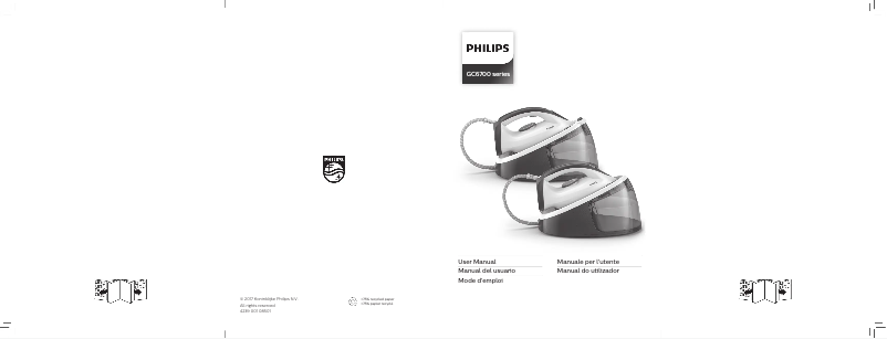 Page n°1 - Manuel utilisateur Philips FastCare Compact GC6733