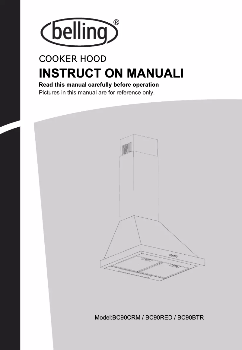 Imagen de la primera página del manual del dispositivo BC90RED