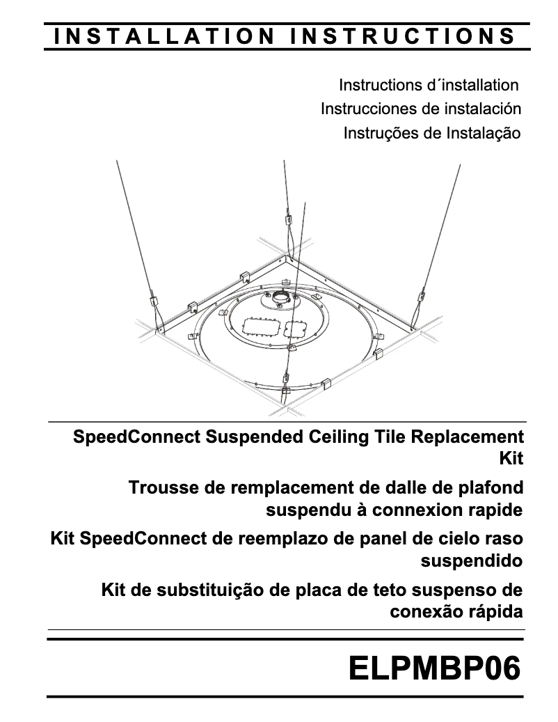 Page 1 de la notice Manuel utilisateur Epson ELPMBP06