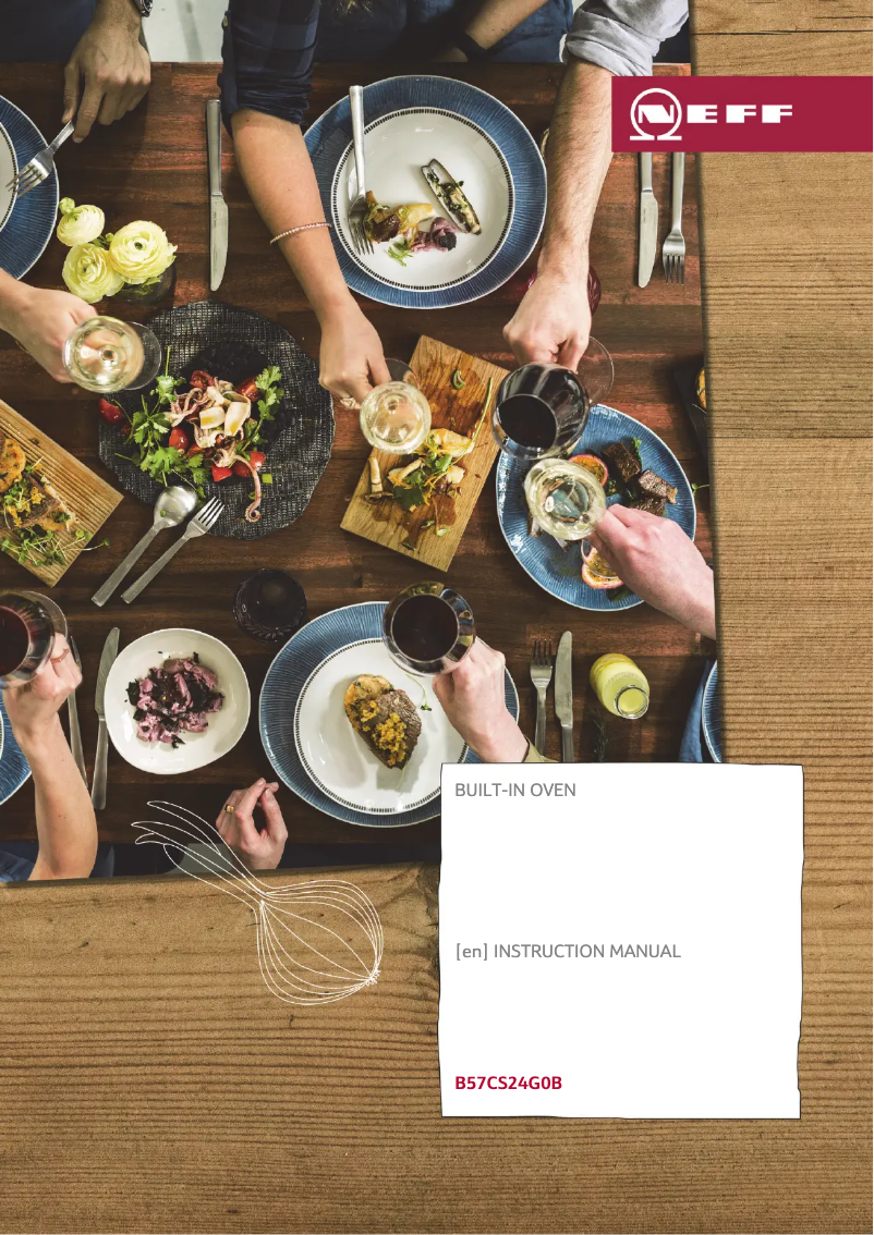Page 1 de la notice Manuel utilisateur Neff B57CS24G0B