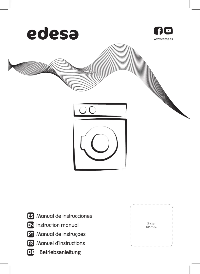 Page n°1 - Manuel utilisateur Edesa ESC-8000 WH