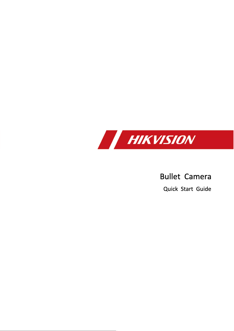 Page 1 de la notice Guide de démarrage rapide Hikvision iDS-TCM403-BI