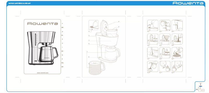 Page n°1 - Manuel utilisateur Rowenta CT500C