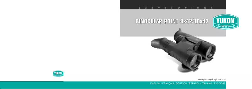 Page 1 de la notice Manuel utilisateur Yukon Point 8x42