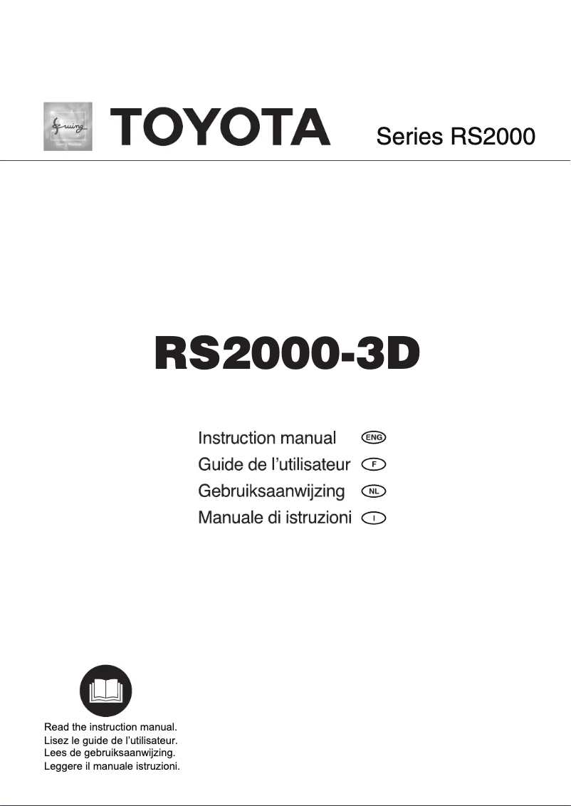 Página 1 del manual Manual de usuario Toyota DFL Expert 3D