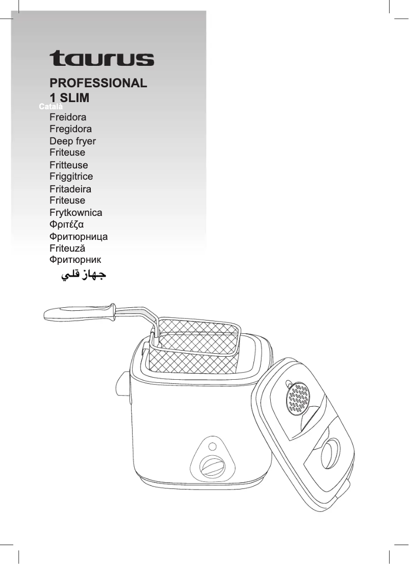 Page 1 of the manual User Manual Taurus Professional 1 Slim