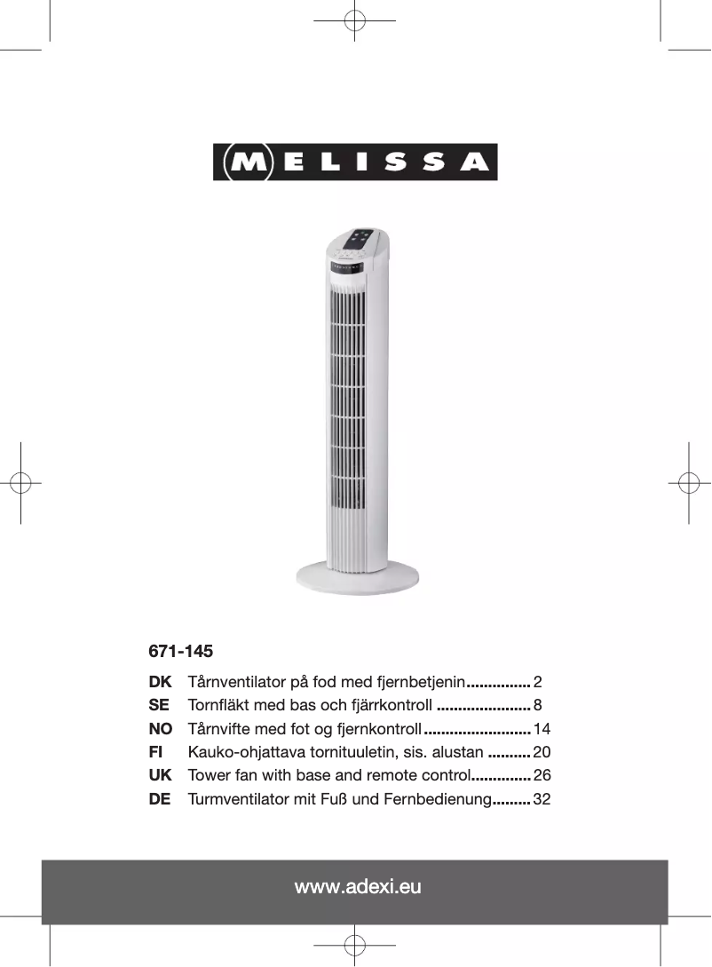 Imagen de la primera página del manual del dispositivo 671145