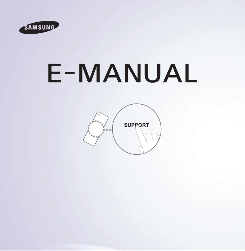 Page n°1 - Manuel utilisateur Samsung UN46ES6620F