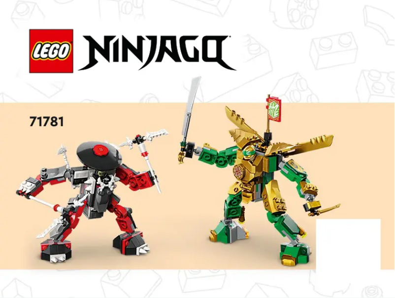 Page n°1 - Manuel utilisateur Lego Ninjago 71781