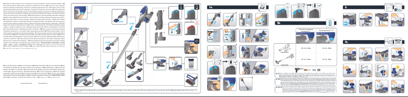 Page n°1 - Manuel utilisateur Rowenta Air Force 360 RH9086WO