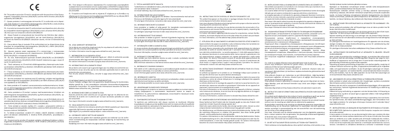 Image de la première page du manuel de l'appareil Sparrow