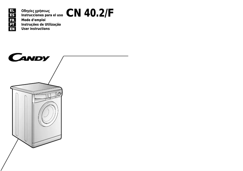 Image de la première page du manuel de l'appareil CN40.2-F