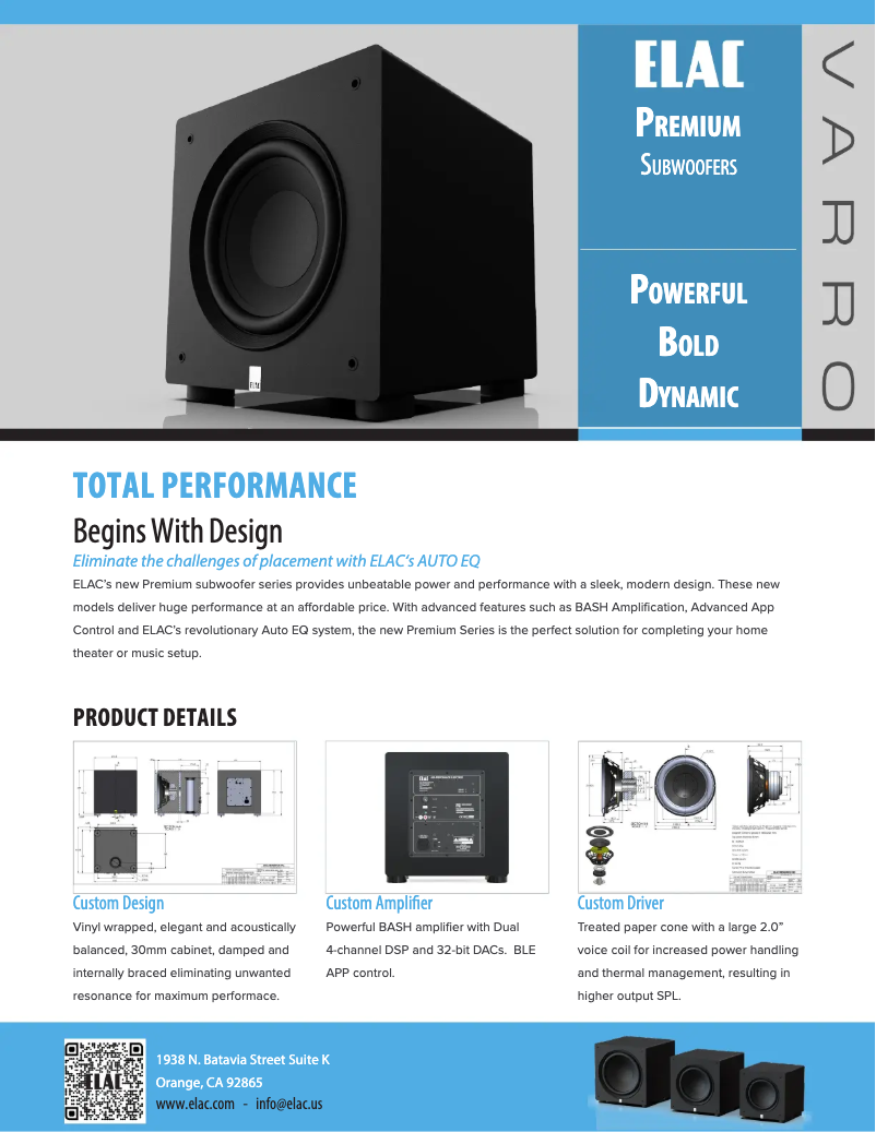 Image de la première page du manuel de l'appareil Varro PS250