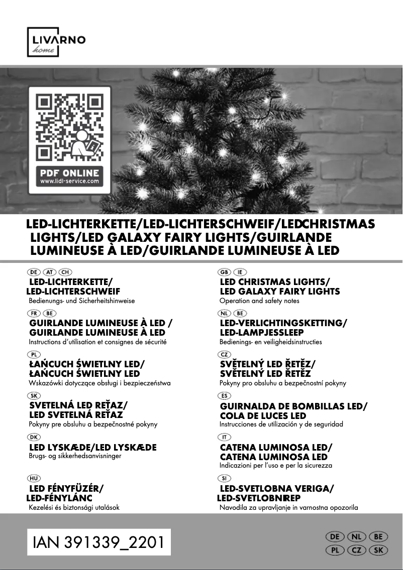 Image de la première page du manuel de l'appareil HG05412A