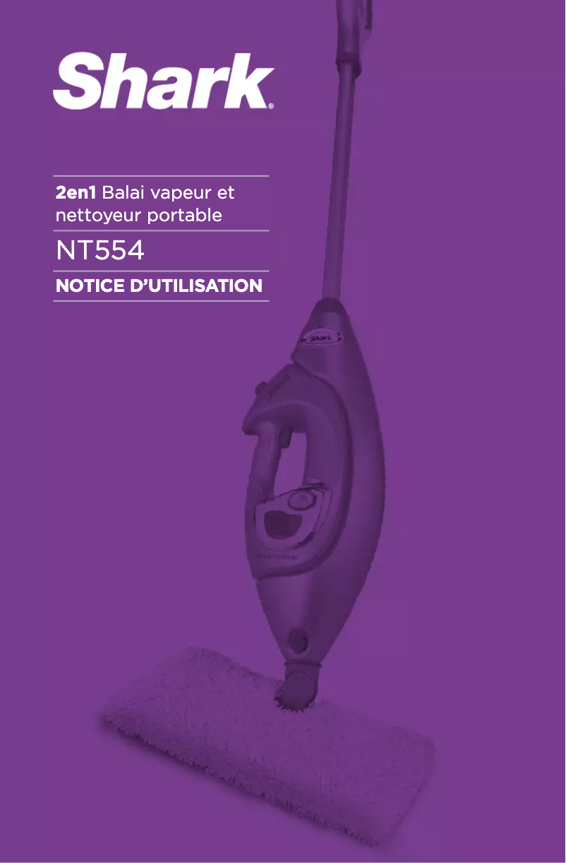 Page n°1 - Manuel utilisateur Siméo Shark NT554