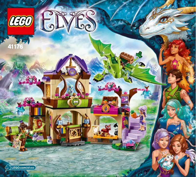 Page 1 de la notice Manuel utilisateur Lego Elves 41176