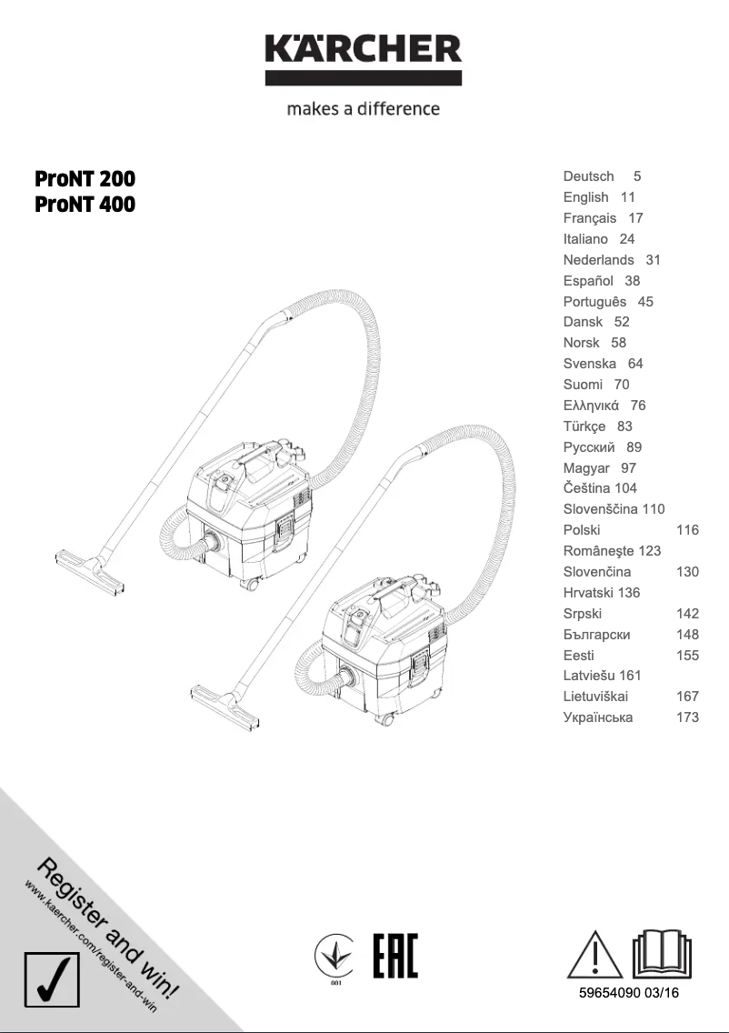 Page n°1 - Manuel utilisateur Kärcher 1.378-531.0