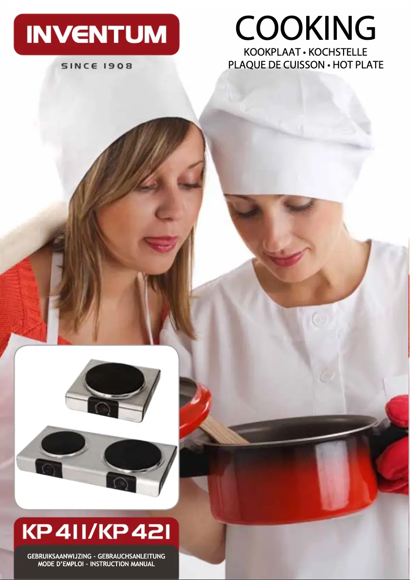 Page n°1 - Manuel utilisateur Inventum KP411B