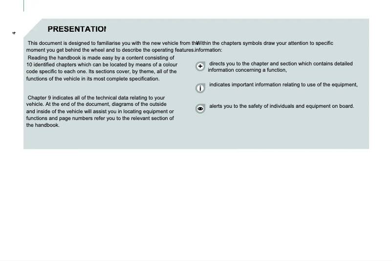 Página 1 del manual Manual de usuario Citroën Jumpy Multispace (2008)