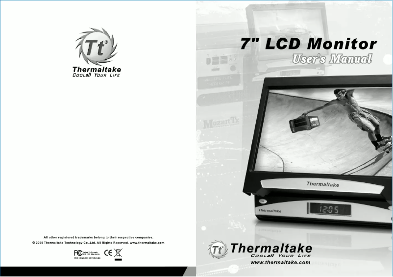 Page 1 de la notice Manuel utilisateur Thermaltake A2413