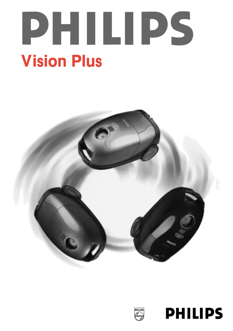 Page 1 de la notice Manuel utilisateur Philips Vision Plus HR8897